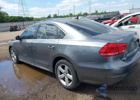 2012 Volkswagen Passat 2.5L Se from USA, damaged, VIN 1VWBP7A31CC109945